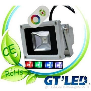 50w RGB flood light with IR remote controller
